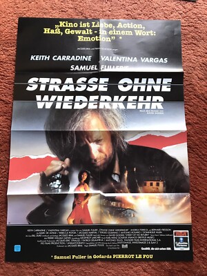 Straße ohne Wiederkehr Videoplakat Poster A1, Keith Carradine, Valentina Vargas