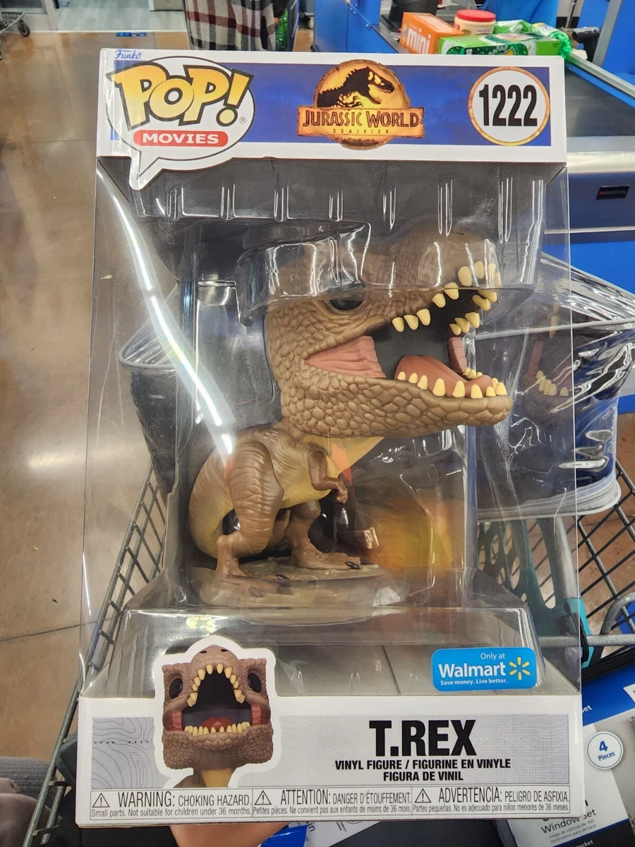 🔥 JUMBO 10 inch Funko POP! Jurassic World Dominion T-rex (Walmart  Exclusive)