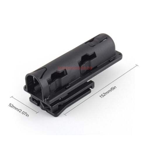 360' Rotation Retractable Baton Case Holster Black Holder Telescopic Holster New - Picture 3 of 12