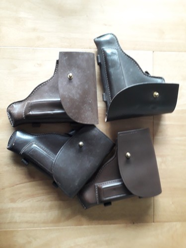 Vintage Eastern Bloc / Soviet Makarov Brown Leather Military Holster - Picture 2 of 4