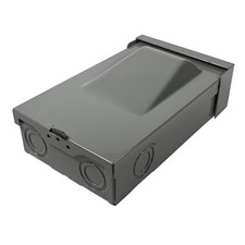 Fused A/C Disconnect Switch, Pull Out, Metal Box, 120/240VAC, 30-Amp, 1-Phase...