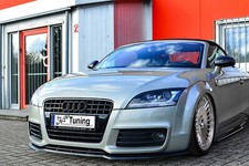 Spoilerlippe für Audi TT 8J mit S-Line Frontspoiler Spoilerschwert Schwert