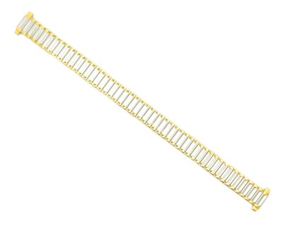 HIRSCH 10mm Women's Two Tone Stainless Steel Watch Strap Band.