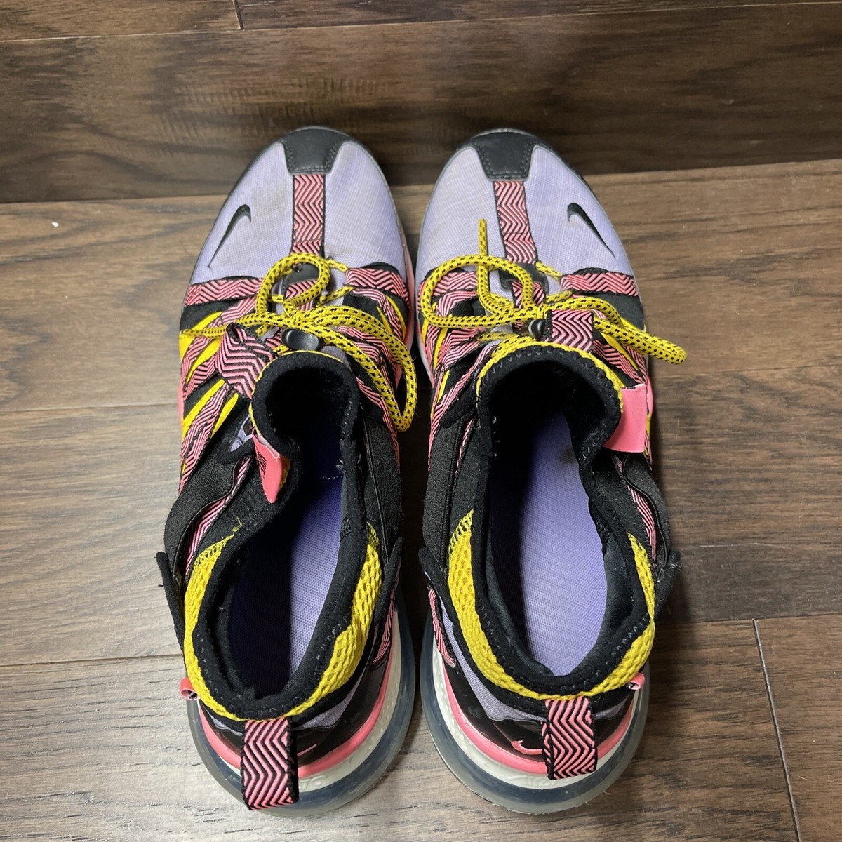 NIKE Air Max 270 Bowfin Atomic Violet Sz 8.5 Black/Amarillo AJ7200-004 NIKE Air Max 270 Bowfin Atomic Violet Sz 8.5 Black/Amarillo  main image 4