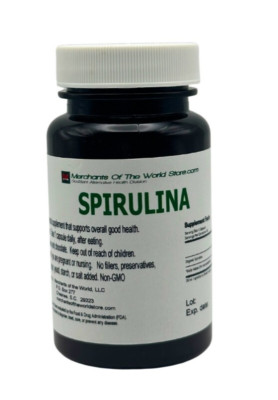 Godsent Herbs - Spirulina| 500 mg each |60 ct.