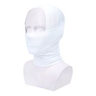 White Balaclava Face Scarf UV Protection Headband Neck Gaiter Breathable Bandana — photo 5
