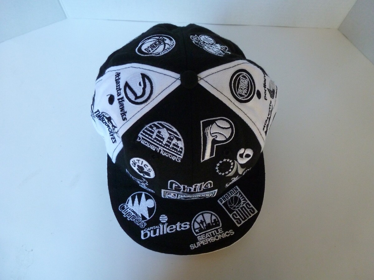 90's 旧NBA パッチ付きジャケット Hardwood Classics 90s ジェフハミルトン NBA パッチ デニムジャケット 2XL 古着