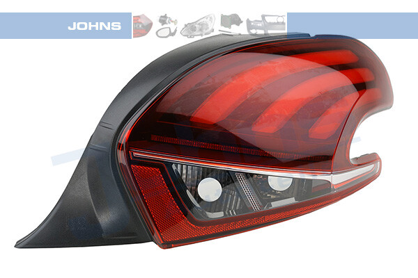 Johns Heckleuchte RüCkleuchte Rechts LED FüR Peugeot 208 Ca_ Cc_ CA CC-image