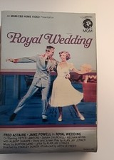 Royal Wedding BETA Max Betamax 1951 Fred Astaire, Jane Powell 1985 MGM BIG Box