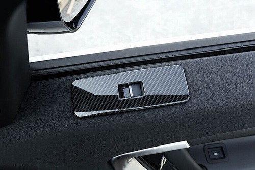 Carbon Fiber Panel Trim Lock Switch Window Lift For LR Discovery Sport 2015-2019 - Picture 9 of 12