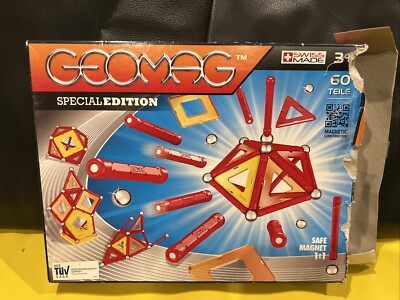 Geomag Special Edition 60Teile Set, + 15 Weitere Teile