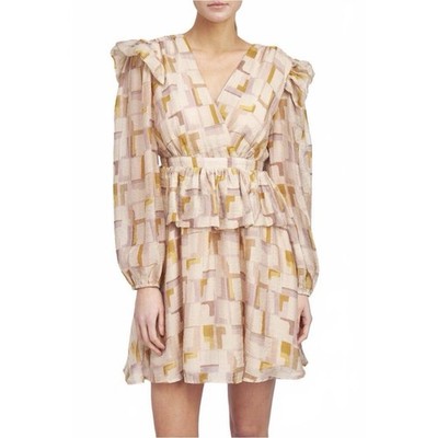En Saison Winnie Mini Dress in Sugar Berry SIZE S