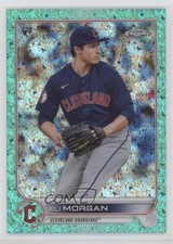 2022 Topps Chrome Aqua Mini-Diamond Refractor 79/199 Eli Morgan #62 0z0f