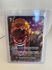 St. Shepherd Ju Peter (Alternate Art) OP13-084 Carrying On His Will Foil