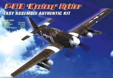 Hobby Boss 1/72 P-51B Mustang Fighter Plastic Model Kit 80242