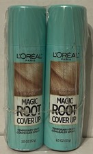 Pack of 2 Loreal Magic Root Cover Up light to medium blonde 2oz - Free Shipping 