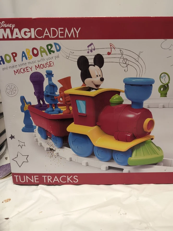 Disney Imagicademy Tune Tracks Mickey Mouse Train Toy Musical Playset New in Box - Image 2 of 4