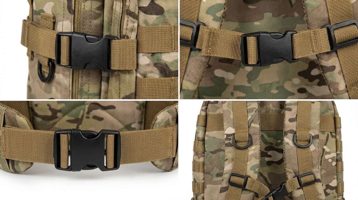 MT Military Rucksack Large Army Tactical Backpack Metal Frame Hydration ...