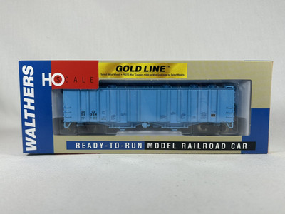 HO Walthers Gold Line GACX Baby Blue 50  Airslide Covered Hopper 932-3724 New