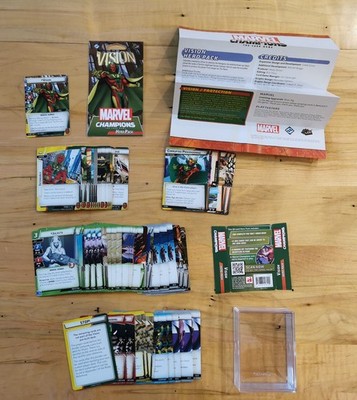 Marvel Champions Vision Hero Pack, Out of Print, Excellent Condition, Complete