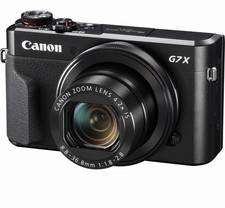 Canon PowerShot G7 X Mark II 20.1 MP Compact Digital Camera - Black