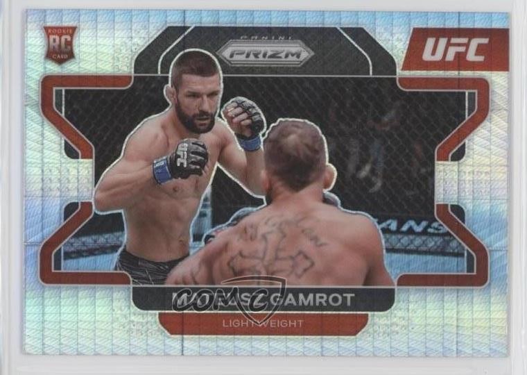 2022 Panini Prizm UFC Hyper Prizm Mateusz Gamrot #66 0b5
