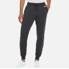 NEW Hurley Mens XXL Fleece Jogger Pants Regular Fit Gray Cotton/Polyester