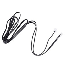 2X(RJ11 6P4C Telephone Cable Cord ADSL Modem 2 Meters M2P4)7105