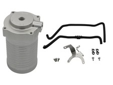 PRL Motorsports Silver Helix Air Oil Separator AOS for Honda Civic 1.5T & Si 22+