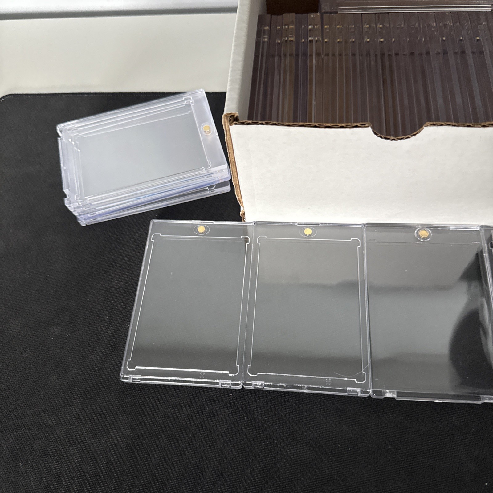 31 One Touch Magnetic Card Holder Lot 35pt-130pt GREAT CONDITION! VARIETY PACK!