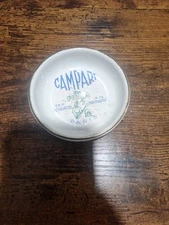 Campari Ceramic Ashtray with Paris Logo Design