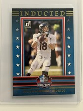 2021 Donruss Peyton Manning Inducted Hall Of Fame I1 Denver Broncos Colts HOF