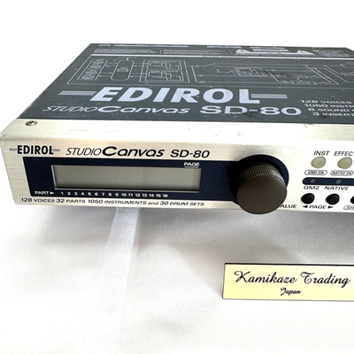 Roland Edirol SD-80 Studio Canvas 128-Voice USB Sound Module | eBay UK