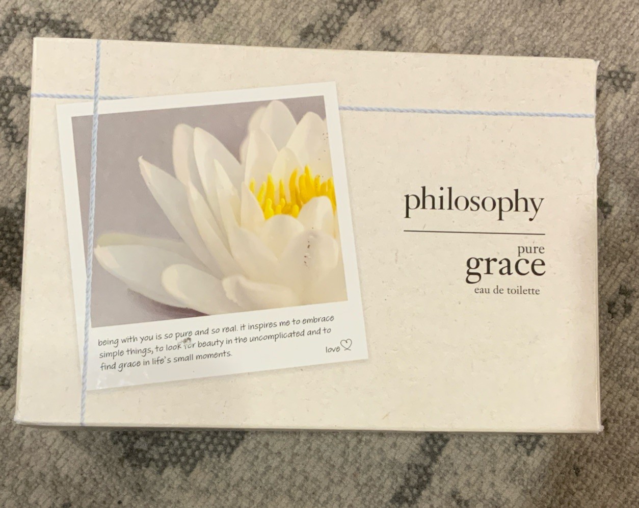 Philosophy Pure Grace Eau de Toilette 3 piece gift set New In Box