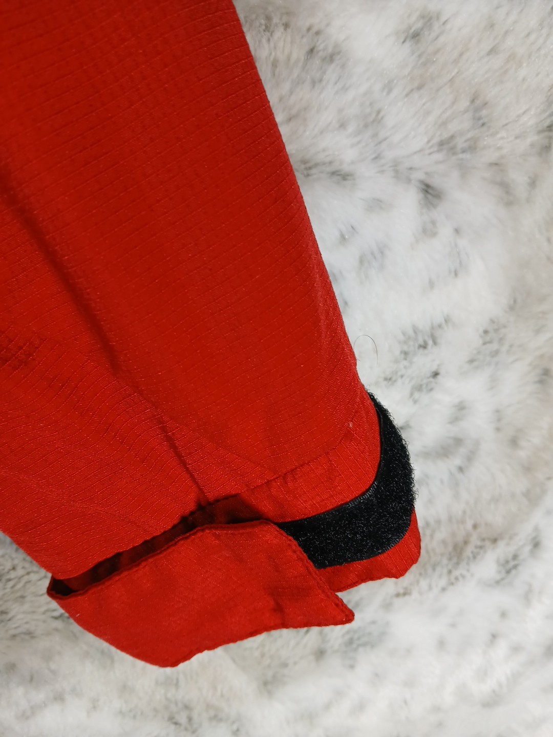 FILA Giacca a vento uomo media con inserto felpa toggles rosso nero manca fodera