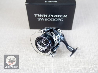 Shimano 21 TWIN POWER SW 6000PG Spinning Reel Shipping From JAPAN