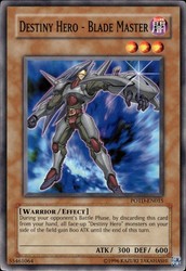 Destiny Hero - Blade Master - POTD-EN015 - Common - Unlimited Edition