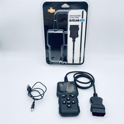 TOPDON AL400 OBD2-Codeleser, 10 OBD2-Funktionen, Motorkontrollleuchte/Emissionst