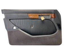 Mercedes W126 SE / S-Klasse / 1.Serie Türverkleidung Vorne Links Schwarz Leder Mercedes W126 SE / S-Klasse / 1.Serie Türverkleidung Vorne Links Schwarz Leder
