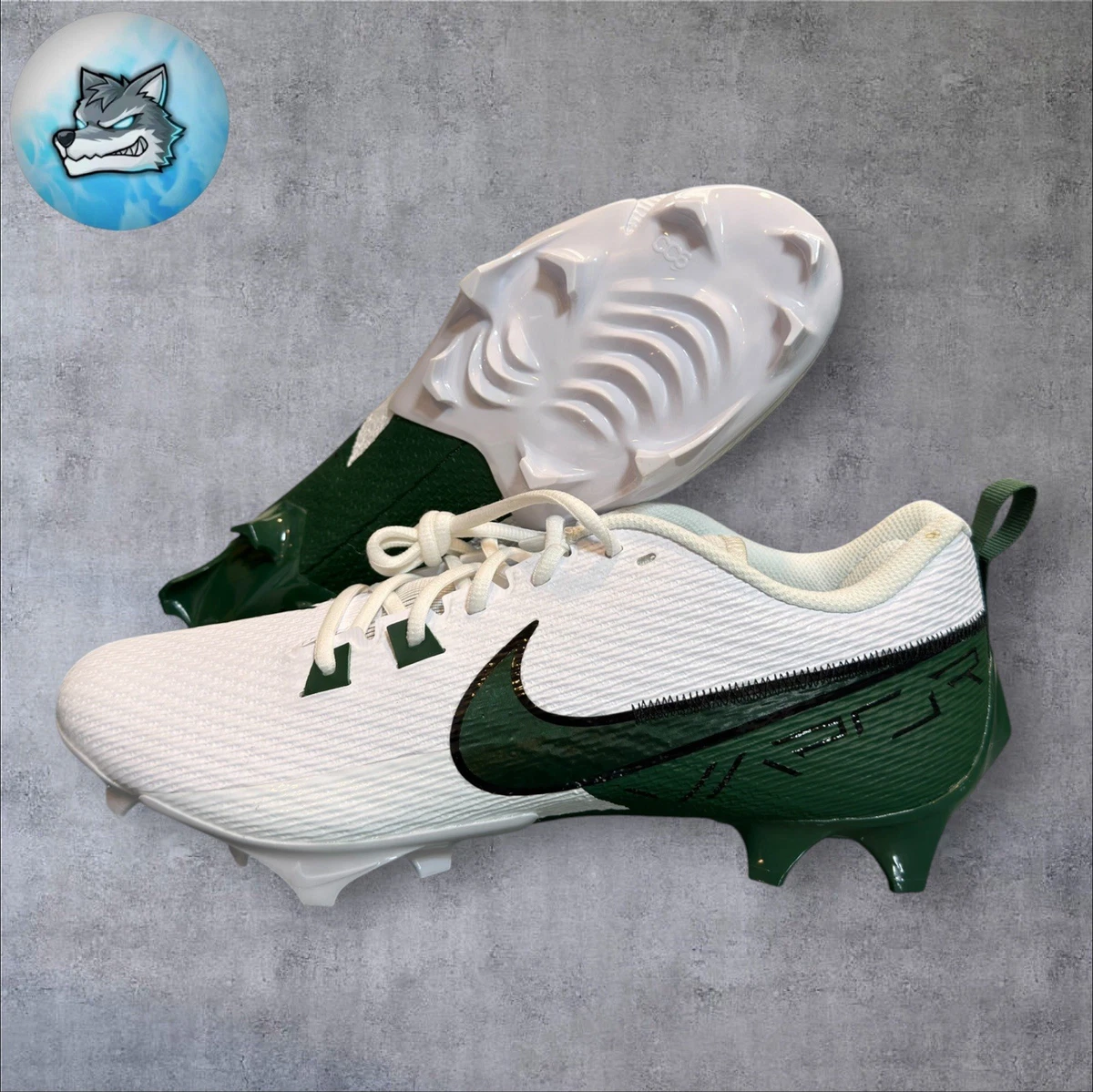Nike Vapor Edge 360 2 TB Football Cleats FN7764 116 Green White Mens Size 12.5 Nike Vapor Edge Pro 360 2 Men main image 4