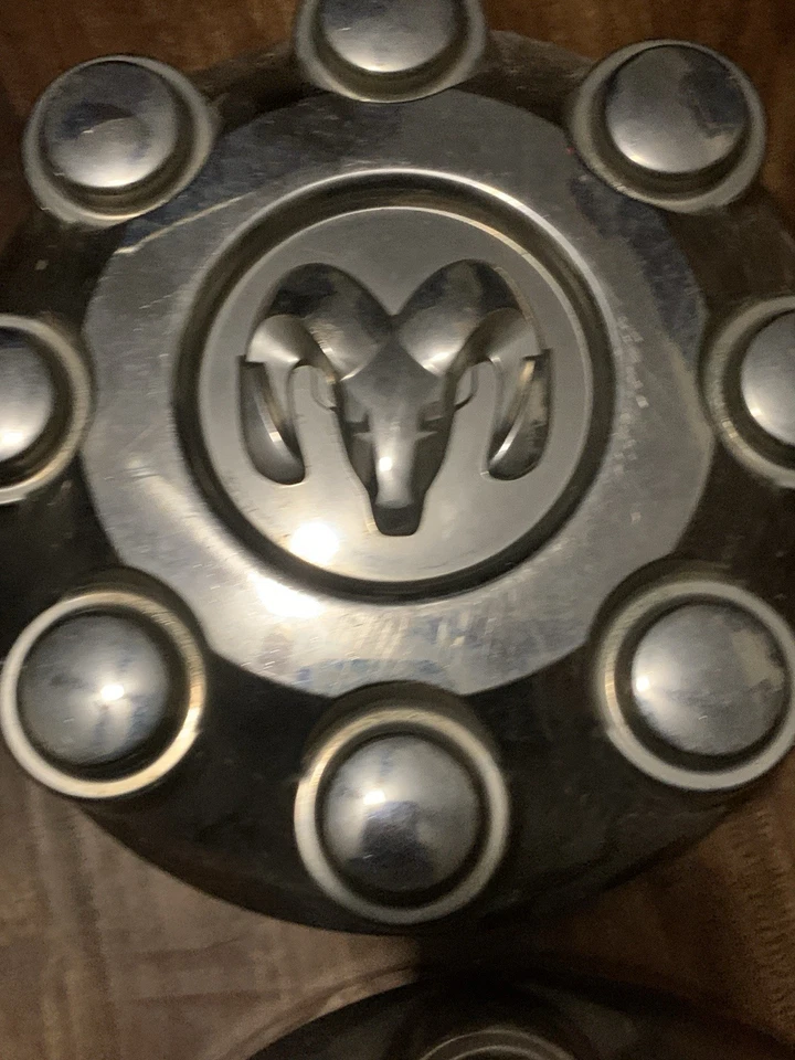2003-2013 Dodge Ram 1500 2500 3500 17" OEM Center Caps OXY18PAKAA 2187 - Set/4* - Image 4 of 4