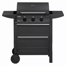 Enders Gasgrill San Diego UP 3 schwarz 3 Brenner inkl. Deckelthermometer …