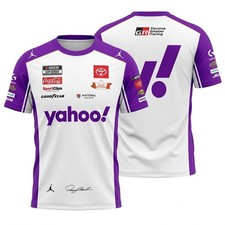 Personalized Name Men's Denny Hamlin 3D T-Shirt USA Size