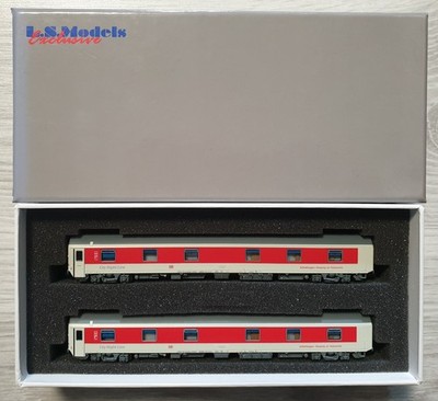 LS Models 79020 Schlafwagen Set 2-tlg. DB City Night Line Spur N NEU OVP