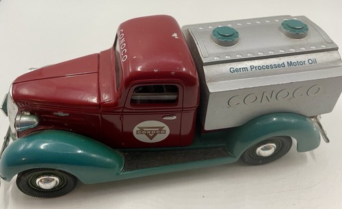 1995 Conoco 1937 Model A Tanker Die-Cast Coin Bank Liberty Limited Edition - Picture 5 of 6