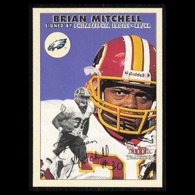 Brian Mitchell #178 2000 Fleer Tradition Philadelphia Eagles Football Card NFL