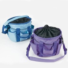 Elico Canvas Grooming Kit Bag - Twin handles & outer pockets