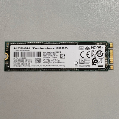 Genuine Lite-On 128GB M.2 2280 SATA 6Gbps TLC SSD CV8-8E128-HP L15189-001