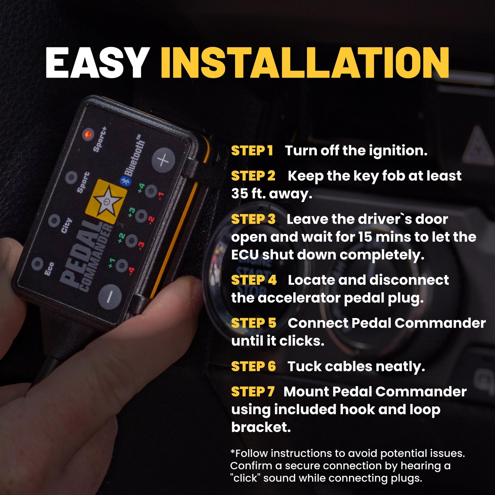 PEDAL COMMANDER Throttle Response Assist for  Suzuki Swift (2010-2017)