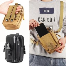 Tactical Waist Fanny Pack Belt Bag Phone Pouch Military Camping Hiking Outdoor